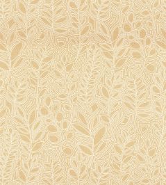 Astragale Wallpaper by Casamance Vanille Astragale Wallpaper by Casamance Vanille