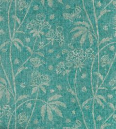 Astrea Fabric by Fermoie Aqua Astrea Fabric by Fermoie Aqua