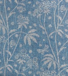 Astrea Fabric by Fermoie Blue Astrea Fabric by Fermoie Blue