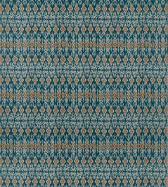 Atlas Ikat Fabric by Thibaut Mineral Atlas Ikat Fabric by Thibaut Mineral