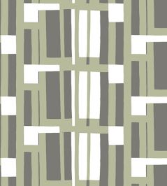 Attika Wallpaper by Marimekko Green Attika Wallpaper by Marimekko Green