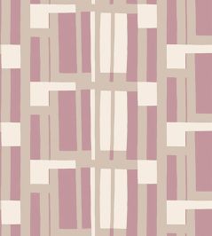 Attika Wallpaper by Marimekko Pink Attika Wallpaper by Marimekko Pink