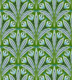 Attingham Wallpaper by Clarke & Clarke Cobalt/Green Attingham Wallpaper by Clarke & Clarke Cobalt/Green