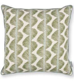 Aubin Cushion 50 x 50cm by Romo Matcha Aubin Cushion 50 x 50cm by Romo Matcha
