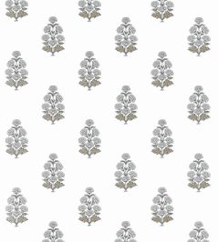 Audrey Wallpaper by Thibaut Grey Audrey Wallpaper by Thibaut Grey