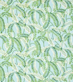 Augusta Fabric by Thibaut Turquoise Augusta Fabric by Thibaut Turquoise