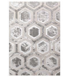Aurora Crystal Rug by Asiatic Silver Aurora Crystal Rug by Asiatic Silver