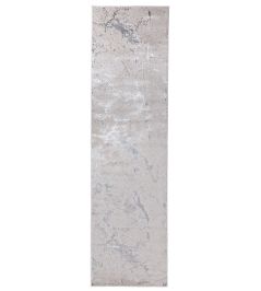Aurora Solar Runner Rug by Asiatic Silver Aurora Solar Runner Rug by Asiatic Silver