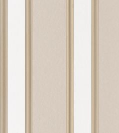 Auteuil Wallpaper by Casamance Blanc / Dore Auteuil Wallpaper by Casamance Blanc / Dore