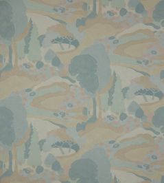 Autumn Landscape Wallpaper by Liberty Flax Flower Autumn Landscape Wallpaper by Liberty Flax Flower