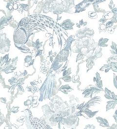 Aviary Wallpaper by Madeaux 05 Opal Aviary Wallpaper by Madeaux 05 Opal