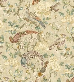 Aviary Fabric by Madeaux 08 Earth Tones Aviary Fabric by Madeaux 08 Earth Tones