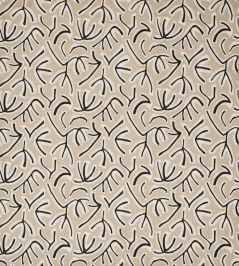 Avila Fabric by Osborne & Little Linen/Charcoal Avila Fabric by Osborne & Little Linen/Charcoal