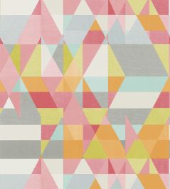 Axis Wallpaper by Scion Lime / Peony / Sunset Axis Wallpaper by Scion Lime / Peony / Sunset