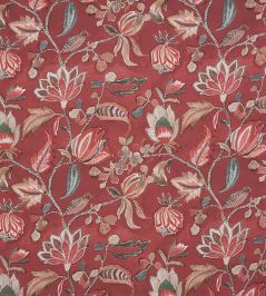 Azalea Fabric by Prestigious Textiles Cranberry Azalea Fabric by Prestigious Textiles Cranberry