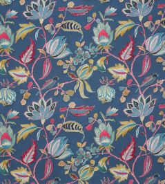 Azalea Fabric by Prestigious Textiles Navy Azalea Fabric by Prestigious Textiles Navy