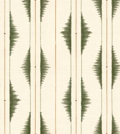 Azilal Embroidery Wallpaper by Coordonne Leaves Azilal Embroidery Wallpaper by Coordonne Leaves