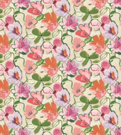 Baby Amelia Fabric by Arley House Powder Pink Baby Amelia Fabric by Arley House Powder Pink