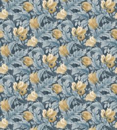 Baby Audley Fabric by Arley House Azure Baby Audley Fabric by Arley House Azure