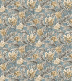 Baby Audley Fabric by Arley House Powder Blue Baby Audley Fabric by Arley House Powder Blue