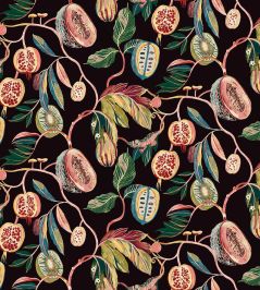 Baby Guava Fabric by Arley House Black Baby Guava Fabric by Arley House Black