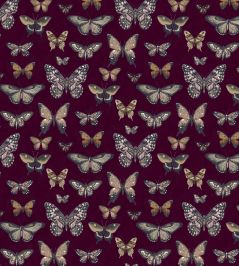 Baby Taman Fabric by Arley House Claret Baby Taman Fabric by Arley House Claret