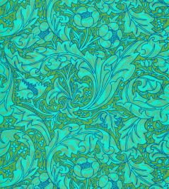 Bachelors Button Wallpaper by Morris & Co Olive/Turquoise Bachelors Button Wallpaper by Morris & Co Olive/Turquoise