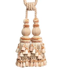 Bagatelle Double Tassel Tieback Trimming by Samuel & Sons Petal Bagatelle Double Tassel Tieback Trimming by Samuel & Sons Petal