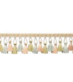 Bagatelle Tassel Fringe Trimming by Samuel & Sons Bloom Bagatelle Tassel Fringe Trimming by Samuel & Sons Bloom