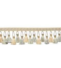 Bagatelle Tassel Fringe Trimming by Samuel & Sons Dewdrop Bagatelle Tassel Fringe Trimming by Samuel & Sons Dewdrop