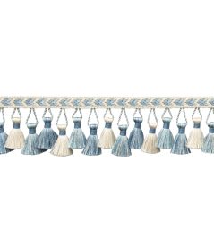 Bagatelle Tassel Fringe Trimming by Samuel & Sons Hydrangea Bagatelle Tassel Fringe Trimming by Samuel & Sons Hydrangea