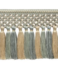 Bagatelle Tassel Skirt Fringe Trimming by Samuel & Sons Dewdrop Bagatelle Tassel Skirt Fringe Trimming by Samuel & Sons Dewdrop