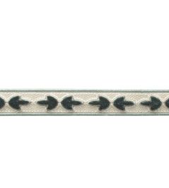Bagatelle Velvet Border Trimming by Samuel & Sons Dewdrop Bagatelle Velvet Border Trimming by Samuel & Sons Dewdrop