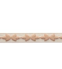 Bagatelle Velvet Border Trimming by Samuel & Sons Petal Bagatelle Velvet Border Trimming by Samuel & Sons Petal
