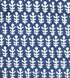 Bagru Fabric by Molly Mahon Dark Blue Bagru Fabric by Molly Mahon Dark Blue