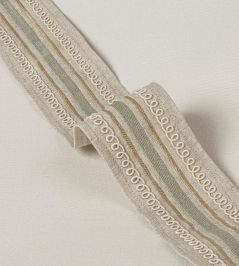Bailey Braid Trimming by Colefax and Fowler Aqua Bailey Braid Trimming by Colefax and Fowler Aqua