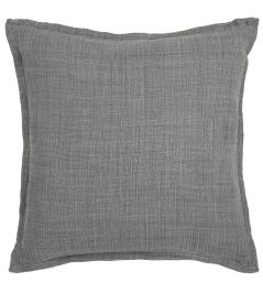 Baker House Linen Cushion 50 x 50cm by GP & J Baker Charcoal Baker House Linen Cushion 50 x 50cm by GP & J Baker Charcoal
