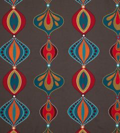 Viva Fabric by Baker Lifestyle Teal/Spice Viva Fabric by Baker Lifestyle Teal/Spice