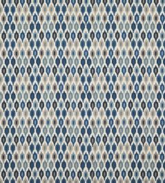 Mazara Fabric by Baker Lifestyle Indigo Mazara Fabric by Baker Lifestyle Indigo