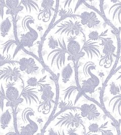 Balinese Peacock Wallpaper by Scalamandre Lavender Balinese Peacock Wallpaper by Scalamandre Lavender