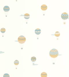 Balloon Adventure Wallpaper by Caselio Multicouleurs Balloon Adventure Wallpaper by Caselio Multicouleurs