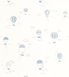 Balloons In The Cloud Wallpaper by Casadeco Bleu Doux Balloons In The Cloud Wallpaper by Casadeco Bleu Doux