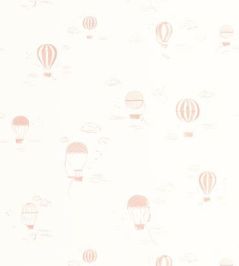 Balloons In The Cloud Wallpaper by Casadeco Rose Blush Balloons In The Cloud Wallpaper by Casadeco Rose Blush