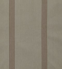 Ballycastle Stripe Fabric by Ian Mankin Taupe Ballycastle Stripe Fabric by Ian Mankin Taupe
