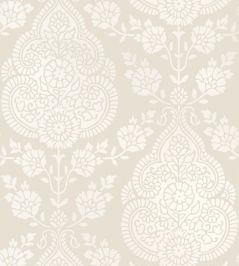 Balmuccia Damask Wallpaper by Anna French Beige Balmuccia Damask Wallpaper by Anna French Beige