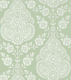 Balmuccia Damask Wallpaper by Anna French Soft Green Balmuccia Damask Wallpaper by Anna French Soft Green