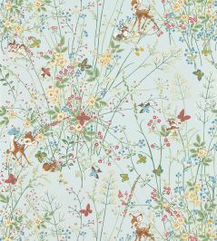 Bambi Wallpaper by Sanderson Sea Salt Bambi Wallpaper by Sanderson Sea Salt