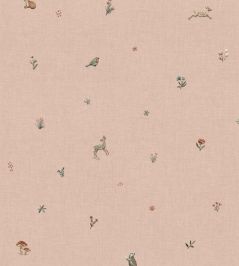 Bambis Wallpaper by Coordonne Peach Bambis Wallpaper by Coordonne Peach
