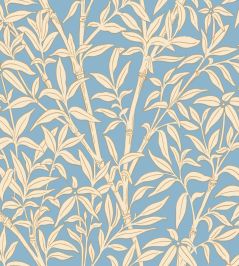 Bamboo Forest Wallpaper by Cole & Son Buttercup Yellow on Cornflower Blue Bamboo Forest Wallpaper by Cole & Son Buttercup Yellow on Cornflower Blue