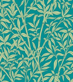 Bamboo Forest Wallpaper by Cole & Son Pistachio on Petrol Bamboo Forest Wallpaper by Cole & Son Pistachio on Petrol